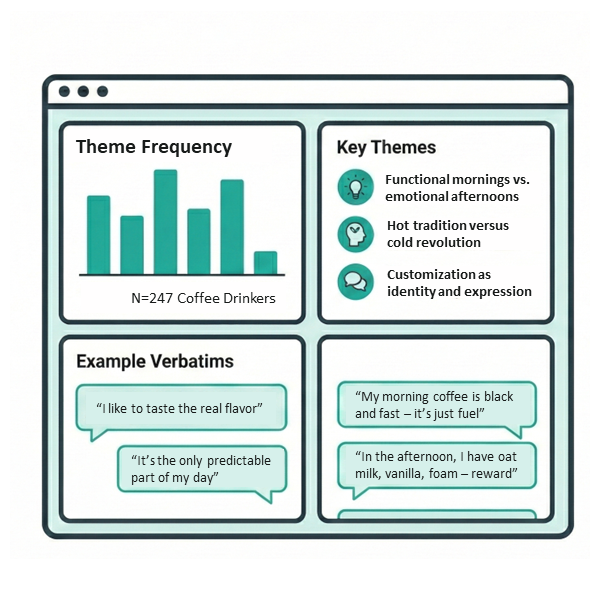 Your full insights report, in 72 hours